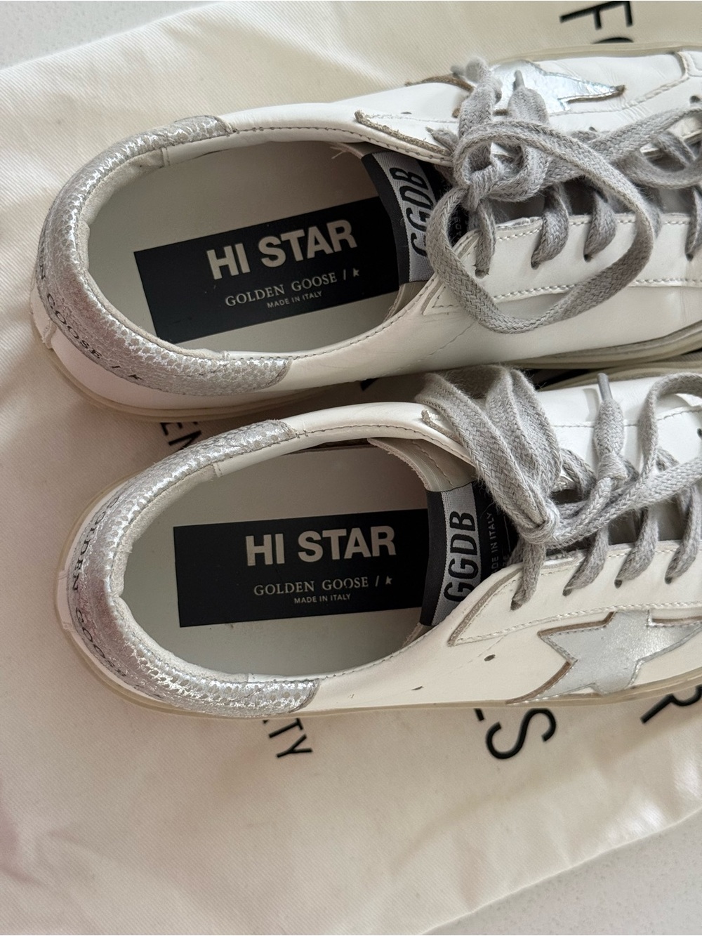 Golden Goose Hi Star Platform Sneaker - Picture 5 of 10